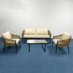 Σαλόνι Σετ Αλουμινένιο Σκελετό PE Rattan - 1411010183