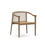 Καρέκλα  Teak + Rattan - 1411010218