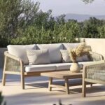 Σαλόνι Σετ Τeak Braided Rope - 1411010185