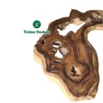 ΡΙΖΑ-ΤΡΑΠΕΖΙ SUAR WOOD TABLE 190X115X15CM - 1413110023