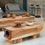 ΤΡΑΠΕΖAKI Hollow Coffee Tables Finished