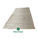 Ψάθα Bamboo Mat Black and White (Vasiliki) - 1711010026 - Image 2