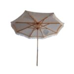 Ομπρέλα Μακραμέ  χρώμα εκρού Φ220 - 1214120010