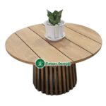 ΤΡΑΠΕΖΙ LUNA TEAK 80*45-1412010069