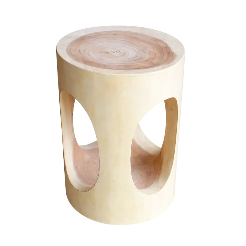 1411010309 Σκαμπό / Βοηθητικό Τραπέζι από Ξύλο Suar-1411010309 - Image 1