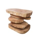 Τραπεζάκι από suar – 62 × 35 × 45 εκ.-1411010311