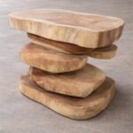 Τραπεζάκι από suar – 62 × 35 × 45 εκ.-1411010311