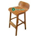 ΣΚΑΜΠΟ ΜΠΑΡ NATURAL TEAK 40*49*89H-1414010032