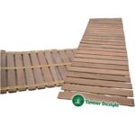 Διάδρομος Παραλίας από Ξυλεία Bangirai με Ιμάντα – 90×200 cm-1212170002