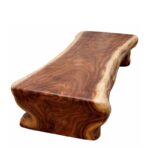 Τραπέζι Μασίφ TEAK (Live Edge) 400x130/130/125x8-1411010325